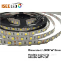 60Leds / m lumières de bande flexibles de SMD5050 LED